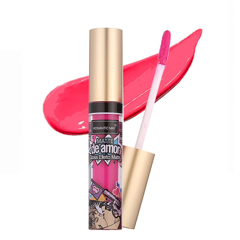 Набор матовых жидких помад 12 цветов водостойкий стойкий блеск для губ 24 часа