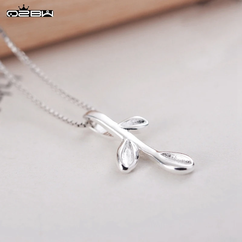Organic Laurel Necklace Beautiful OliveBranch for Women Girls Vine OliveNecklaces Symbol of Peace YZXL000020 | Украшения и