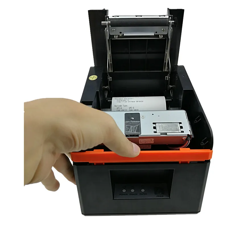 Бесплатная доставка 80 мм Термальный чековый принтер USB/Ethernal порт счет кухня