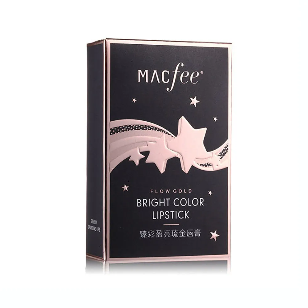 MACFEE яркая помада Водонепроницаемая долговечная Женская бархатная матовая