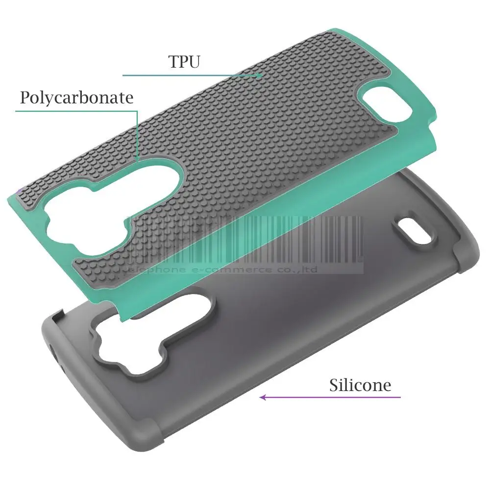 Новый дизайн Гибридный армированный Жесткий Чехол ударопрочный защитный