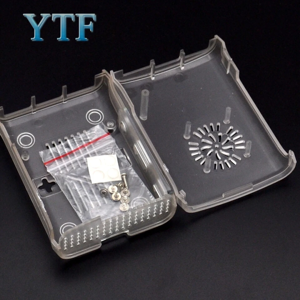 Raspberry Pi 3 Model B ABS Чехол черный/белый/прозрачный Raspberry Pi 2 Чехол Корпус Коробка ABS коробка
