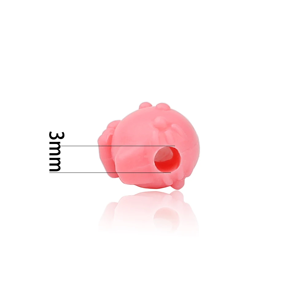 Разноцветные аксессуары конфетных цветов пластиковые бусинки 20 шт./лот