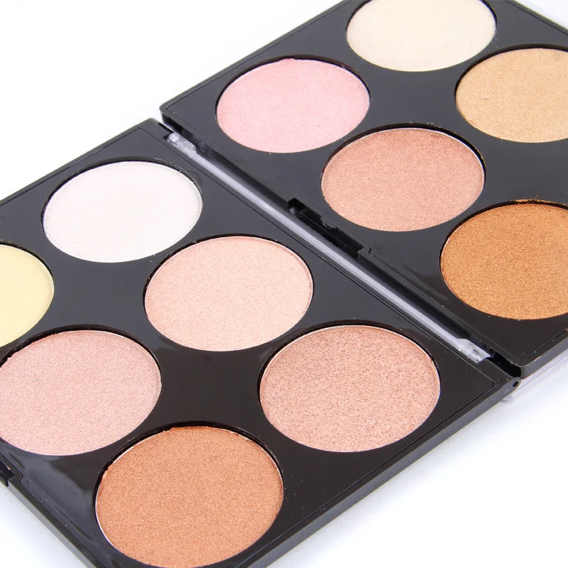 Miss Rose брендовая косметическая пудра для лица 6 видов цветов бронзатор и хайлайтер