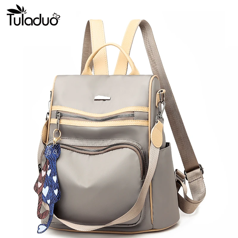 2020 Модный женский рюкзак для школы качественная кожаная сумка колледжа простой