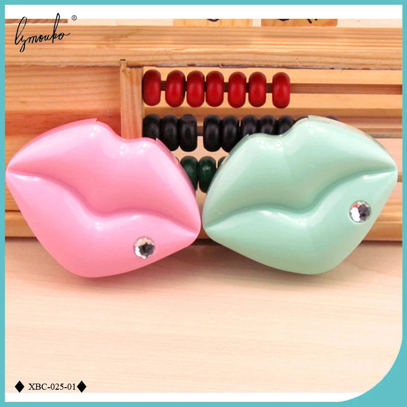 Lymouko Модный новый дизайн сексуальные губы Карманный чехол для контактных линз