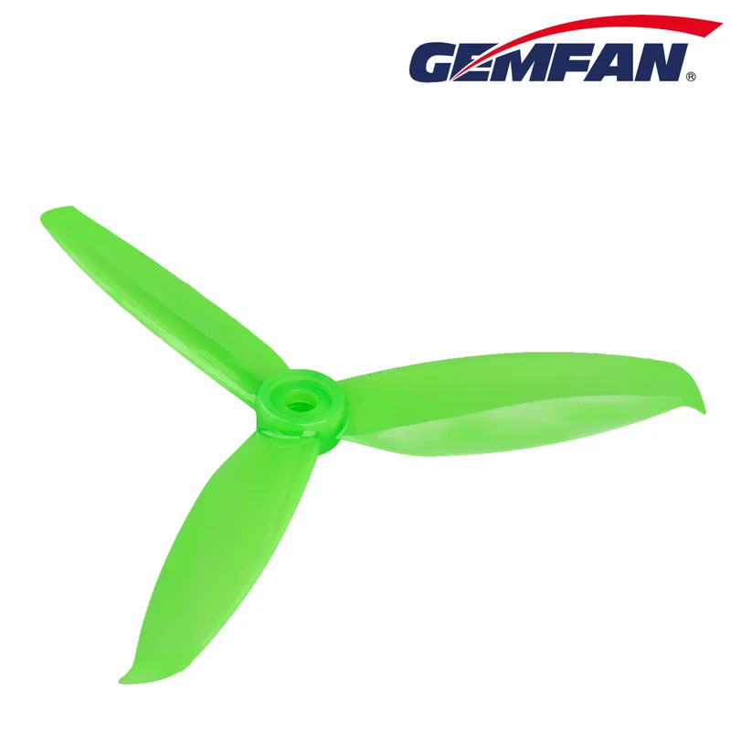 Партия из 12 пар, набор из 24 штук, Gemfan windancer 5042 5x4,2 дюймов ПК 3-лопастной пропеллер 5 мм отверстие 2 по часовой стрелке и 2 CCW Для дрона с дистанционным управлением с видом от первого лица с бесщеточным двигателем