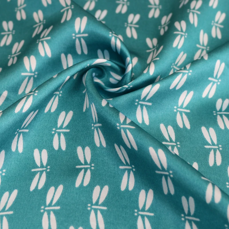 Изящная стрекоза ткань для шитья из атласной ткани | Дом и сад