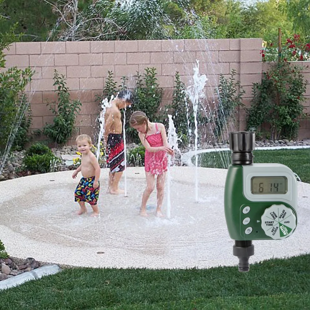 Автоматический электронный ирригационный контроллер таймер для воды садовый