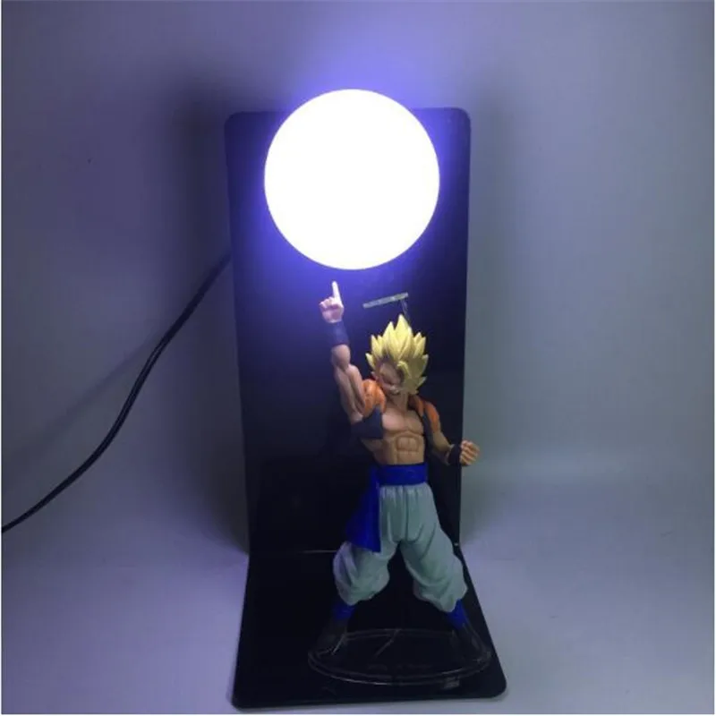 Leedome Dragon Ball Z Son Goku Genki настольная pirit бомба настольная лампа Luminaria светодиодный ночник декоративная комната освещение праздничный светодиодный