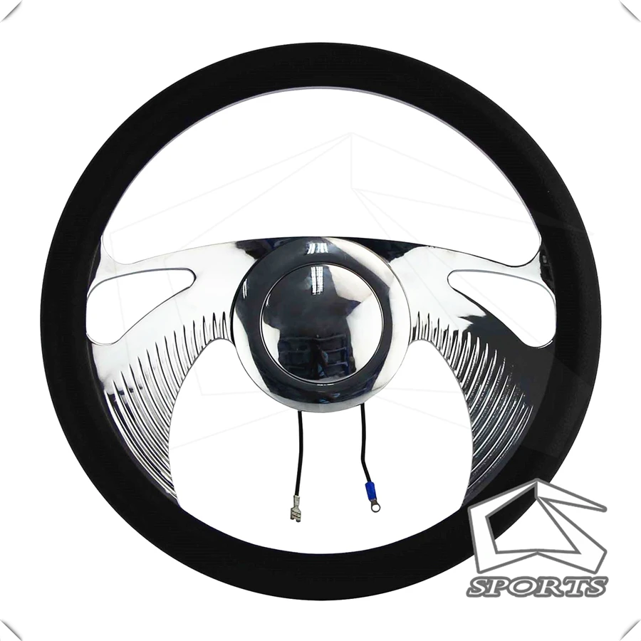 14 &quot9 болт Boomerang стиль половинчатое рулевое колесо + адаптер w/гудок для CHEVY G M| |