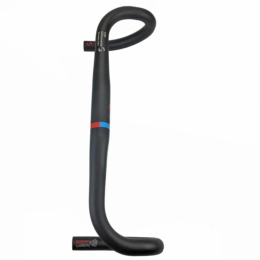 Классический полностью карбоновый руль superlogic для дорожного велосипеда