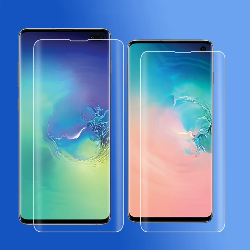 Жидкость для экрана закаленное Стекло Экран протектор samsung Galaxy S10 плюс S9 S8
