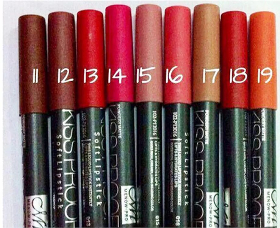 1 шт. Помада-карандаш косметика матовый пигмент для губ нюдовая губная помада