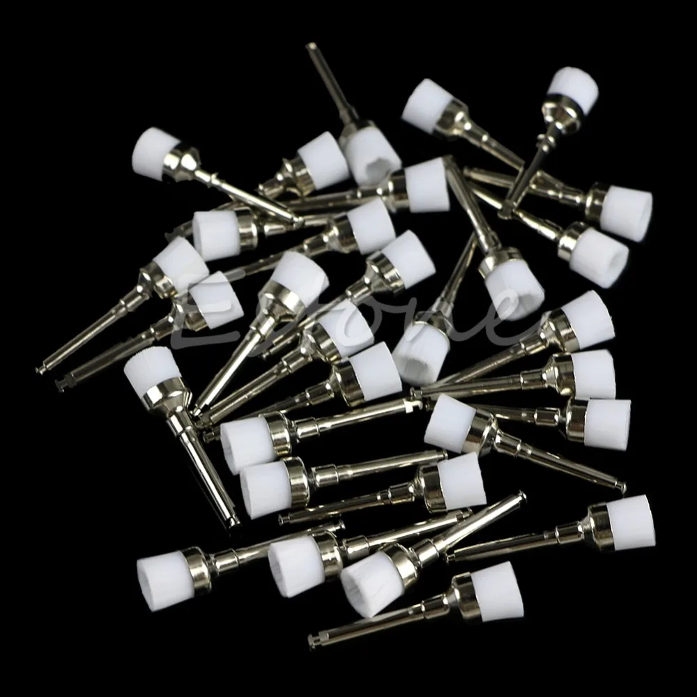 100 шт./компл. зубные щётки для пророчества Тип защелки нейлоновая чашка щетки |