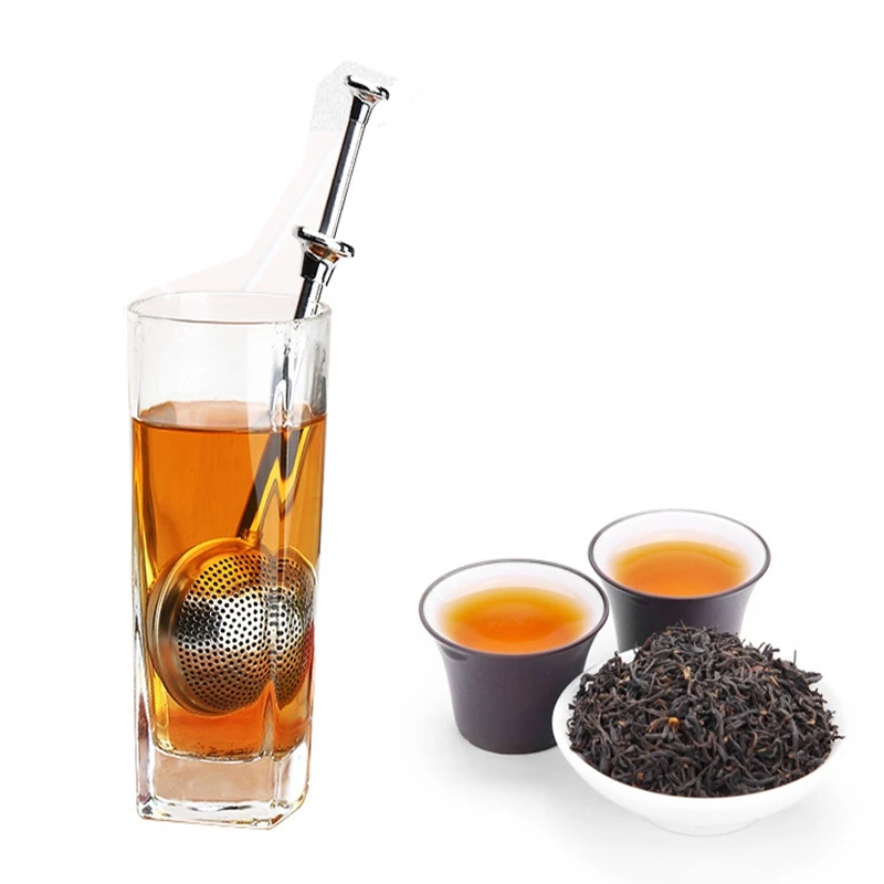 

Stainless Steel Teapot Tea Strainer Ball Shape Mesh Tea Infuser Filter Reusable Tea Bag Spice Tea Tool Accessories 50 pcs