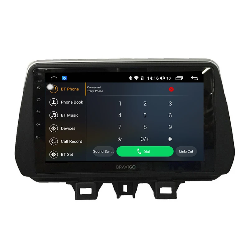 Tucson автомобиль радио Android 9,0 8-core, 4 Гб+ 64G Автомобильный gps navigation1 din android автомобильный Радио для hyundai Tucson