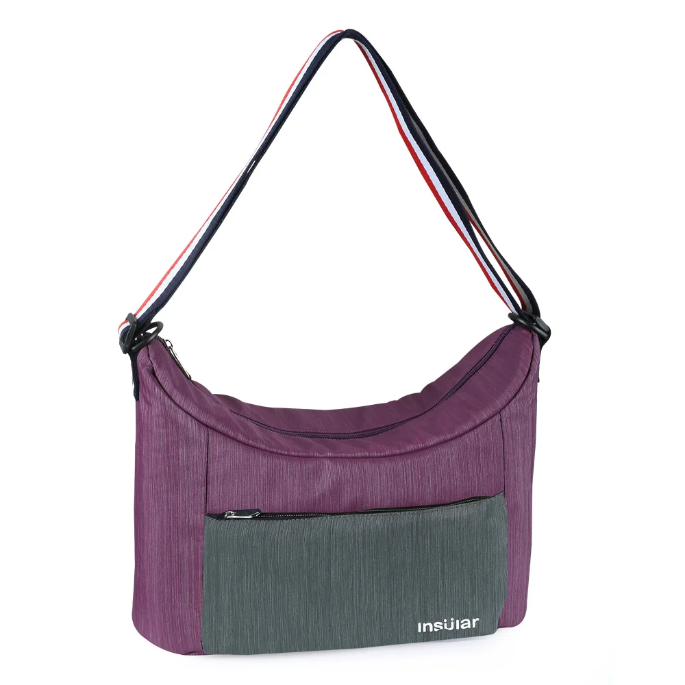 Lilac Insular детская коляска s сумка органайзер для мамы водостойкая пеленка подгузник Пеленальный мешок Детские коляски Аксессуары Детские сумки для мамы - Цвет: Lilac