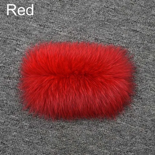 red Зимние натуральным лисьим мехом пальто Для женщин теплый натуральный Цвет лиса меховая куртка женская из лисьего меха пальто Костюмы - Цвет: red