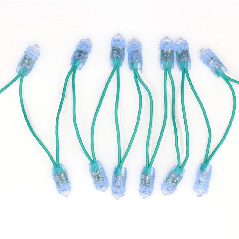 SZYOUMY 9mm Single Color Pixel Modules DC5V IP67 Waterproof Point Lights For Advertisement Letters 5000PCS Drop Shipping | Лампы и