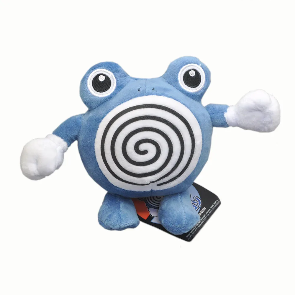 Poliwag 15cm Mimikyu Mudkip Mew Meowth Psyduck Poliwag Raichu Rotom Snorlax Totodile Treecko Vlupix Wobbuffet Zygarde Voltorb плюшевые игрушки SYQQ - Цвет: Poliwag 15cm