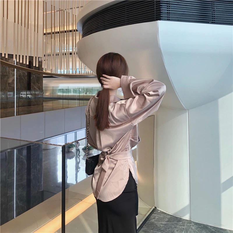 Cheap wholesale 2019 new autumn winter Hot selling women's fashion casual ladies work Shirts FP2 | Женская одежда