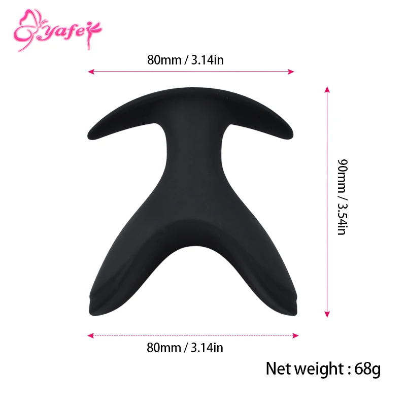 Силиконовые Анальная пробка вибратор для пар Анальный экспандер анальные