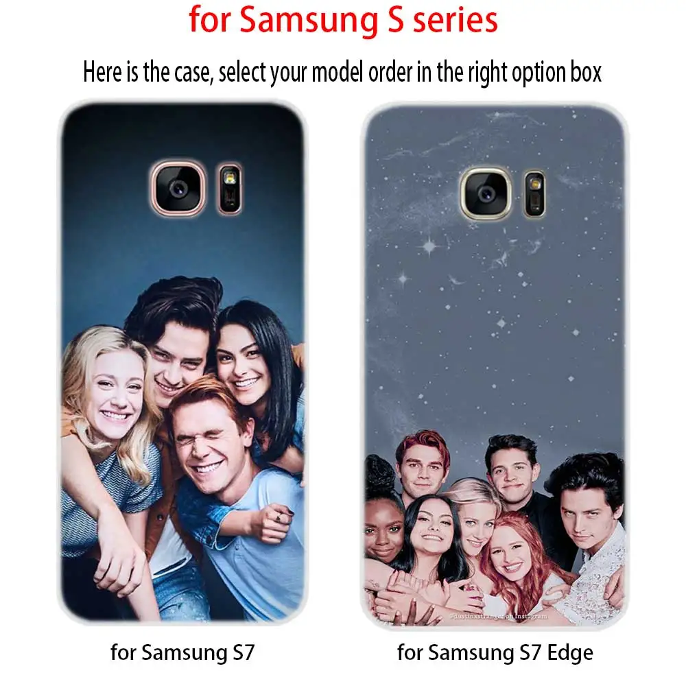 Мягкий силиконовый чехол для Samsung S30 S20 S11 S10 S9 S8 Plus lite 11e 10e Uitra S7Edge Riverdale South Side Serpents |