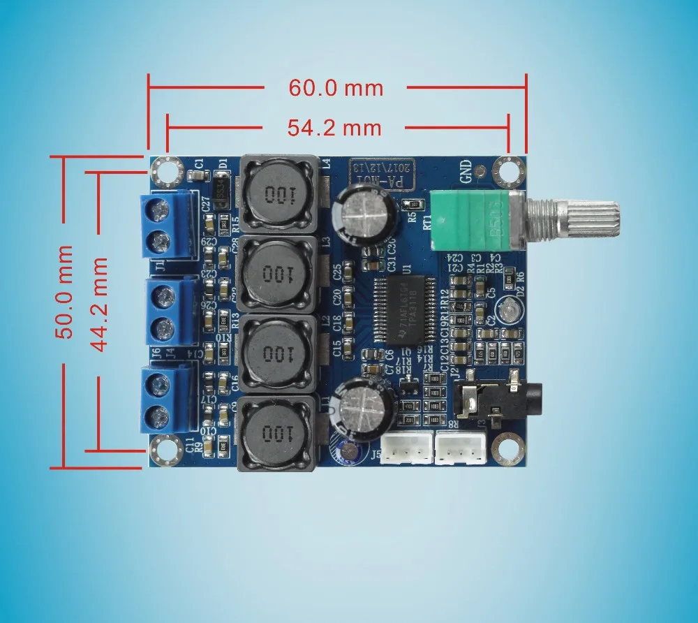 SUCA TPA3118 двухканальный стерео цифровой аудио усилитель мощности плата 2x25 Вт PA