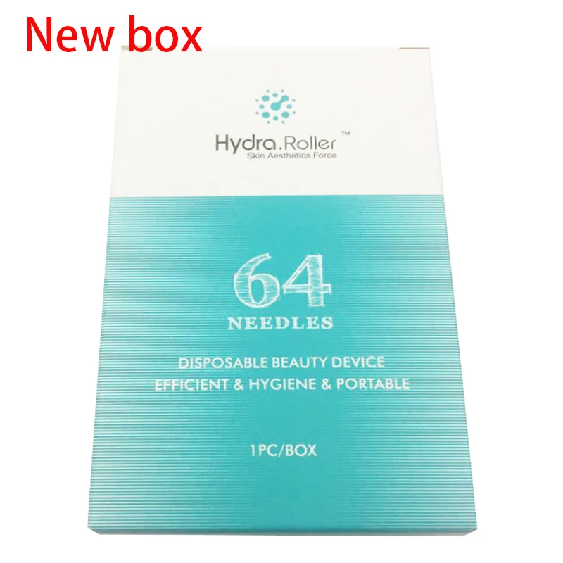 Титановые иглы Derma roller микроиглы Hydra 64 золотых наконечника Антивозрастные для