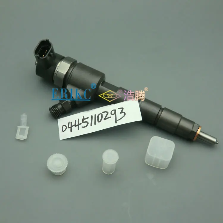 ERIKC Авто инжектор двигателя 293, common rail Инжектор 0445110293 и Инжекционный 0445110293 для Great Wall, Hover