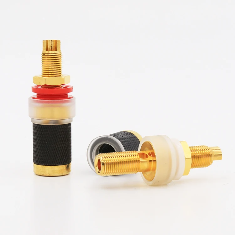 AB-302(R) позолоченная медная кабельная колонка | Электроника