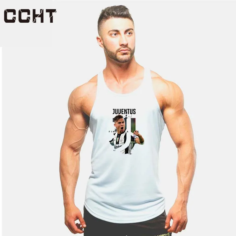 Модные Для мужчин Бодибилдинг топы тренажерные залы Костюмы фуфайки жилет