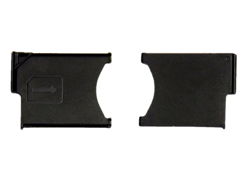 Подлинная sim-карта адаптер лотка для sony xperia Z L36H C6602 C6603 So-02E лоток со слотом для сим-карты для sony L36H держатель для чтения sim-карт