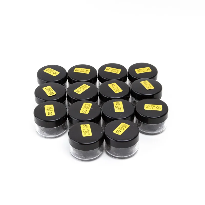 

Hot Style Russian Volume Jar 500 Fans 3D-6D Eyelash Extension Mink Lash Premade Fans Natural Long Beauty Fashion Volume Fans