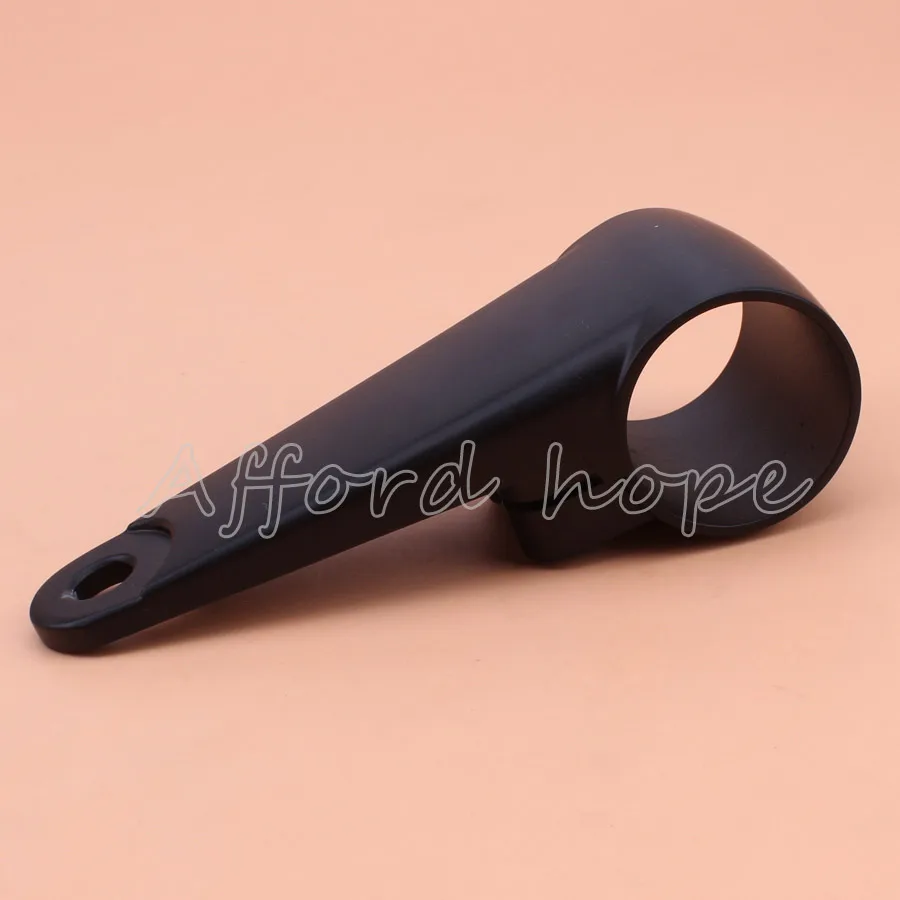 Фото Black Motorcycle Aluminum Alloy Headlight Head Lamp Mount Bracket Fork Ears Universal Fit 35/39/41mm For Harley Sportster Bobber №2