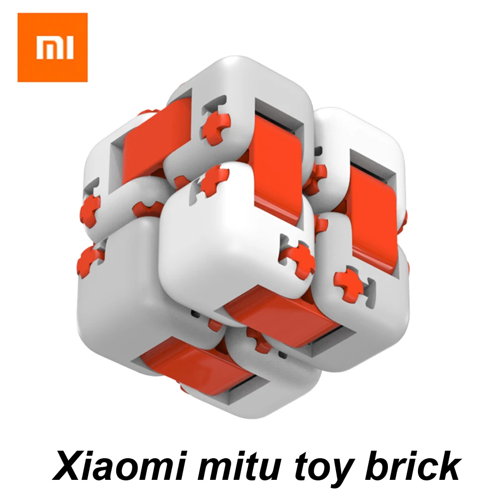 100% кубики Xiaomi mitu Спиннер пальцы кирпичи интеллектуальные игрушки умные для