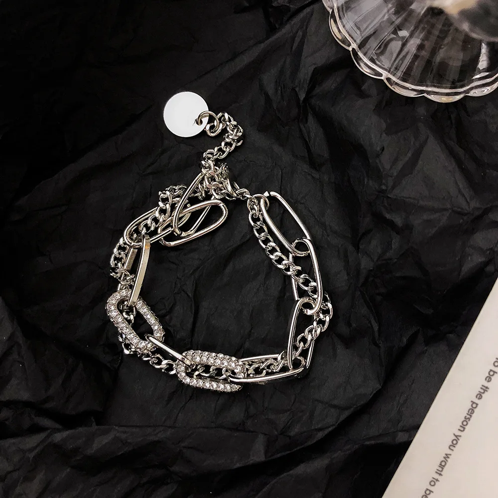 Высокая Stree цепи & браслет для женщин с украшением в виде кристаллов Шарм