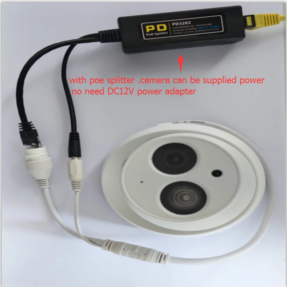 Dahua H.265 6MP ip-камера IPC-HDW4636C-A металлическим корпусом Встроенный микрофон IR50m IP67 IK10 несколько languag не POE купольная камера видеонаблюдения
