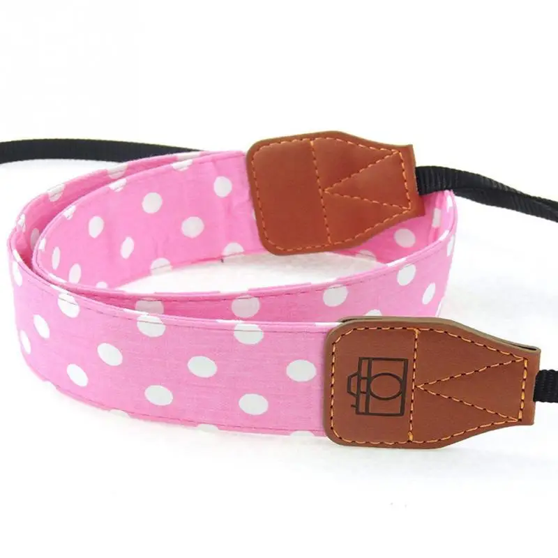 Woopower шейный ремешок для цифровой зеркальной камеры хлопковый с узором в горошек |