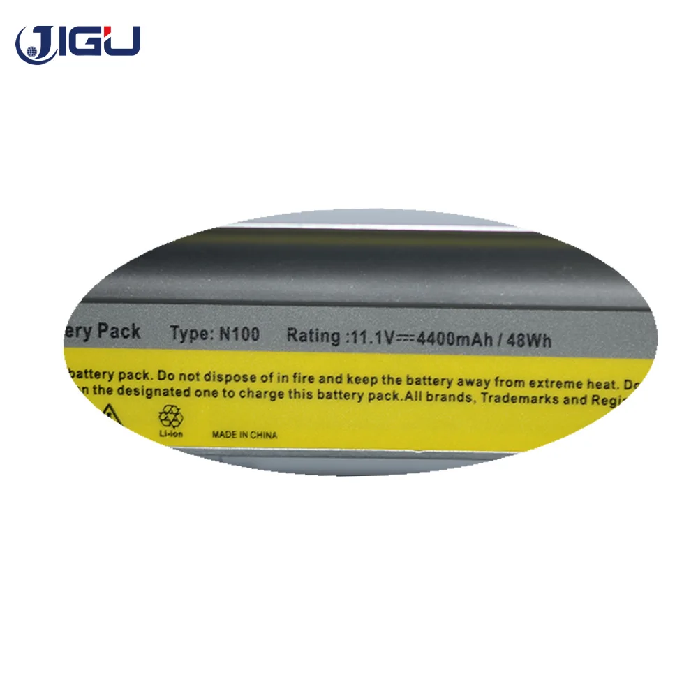 JIGU 6 ячеек Аккумулятор для ноутбука Lenovo ASM 92P1183 92P1185 42T4514 42T5216 92P1184 42T5212 42T5256 92P1186 3000 N100