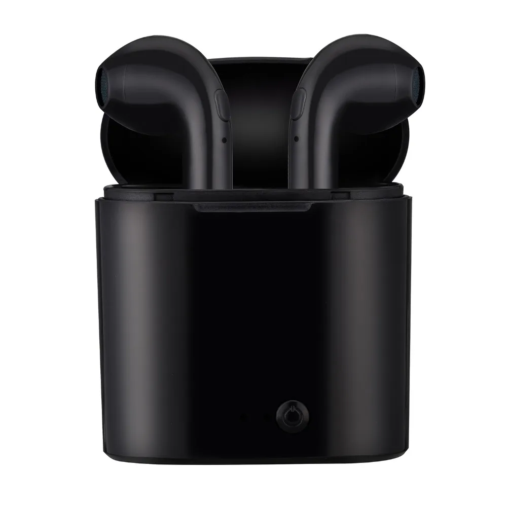 2019New i7s СПЦ Bluetooth наушники Беспроводной гарнитуры стерео вкладыши с загрузочной