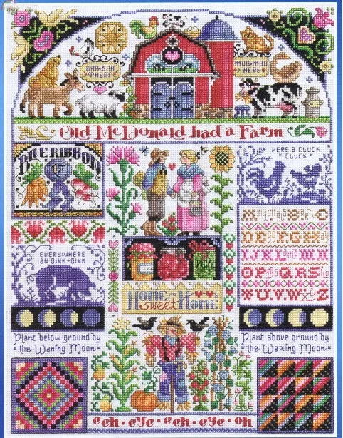 Коллекция золота Набор для вышивки крестиком домашний милый дом старый Мак