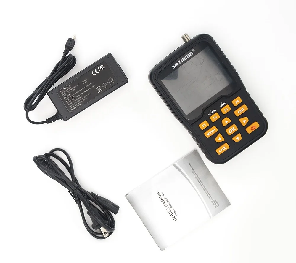Спутниковый искатель SATHERO SH-400 DVB-S2 сигнал satfinder 3,5 дюймов ЖК-экран 8PSK 16APSK Sathero-400HD