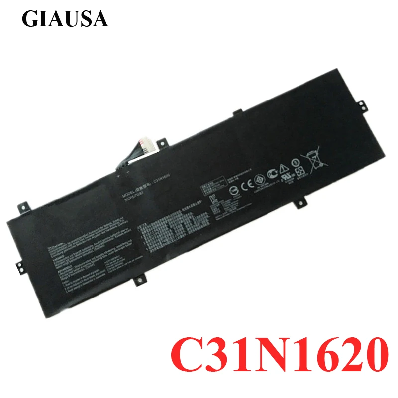 Giausa натуральная C31N1620 Аккумулятор для ноутбука ASUS UX430 UX430UQ UX430UQ-GV015T C31N1620 11,55 V 50Wh