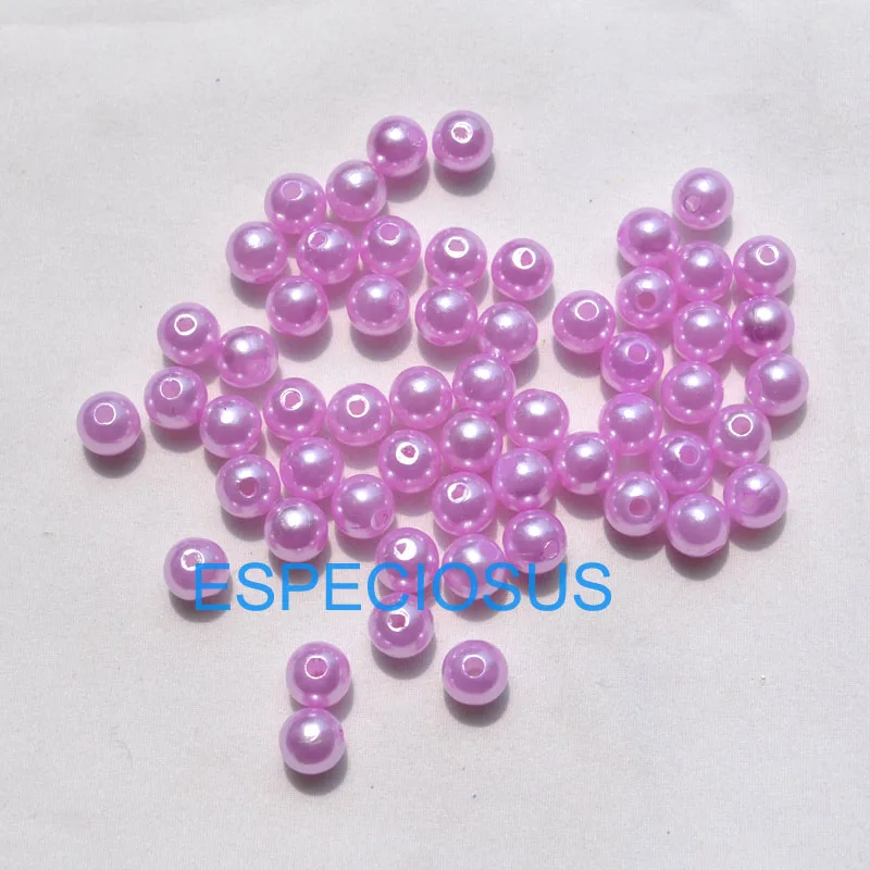 100 шт. акриловые бусины для изготовления браслетов 8 мм|8mm acrylic beads|round shapeacrylic beads |
