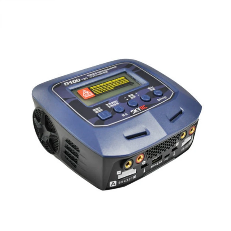 Зарядное устройство SKYRC D100 V2C 2X100W с двойным балансом зарядное для