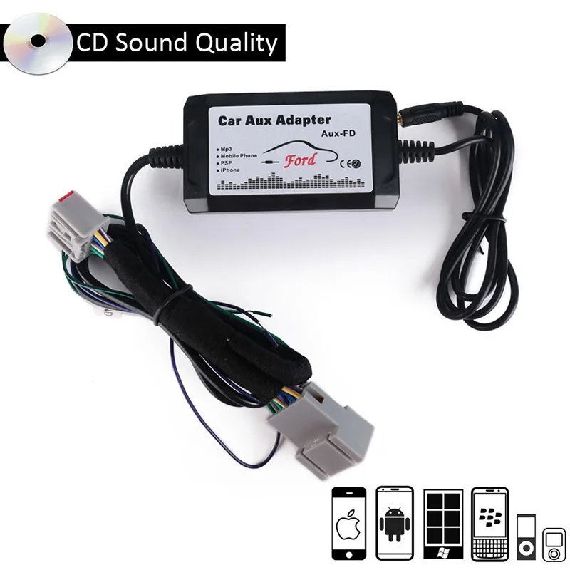 Новый AUX автомобильный аудио сменный интерфейс MP3 музыкальный плеер адаптер для