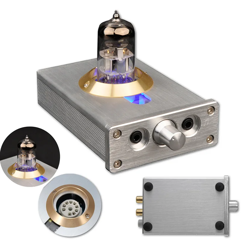 Усилитель для наушников DIY HIFI уровень лихорадка клапан с Светодиодный Фонари