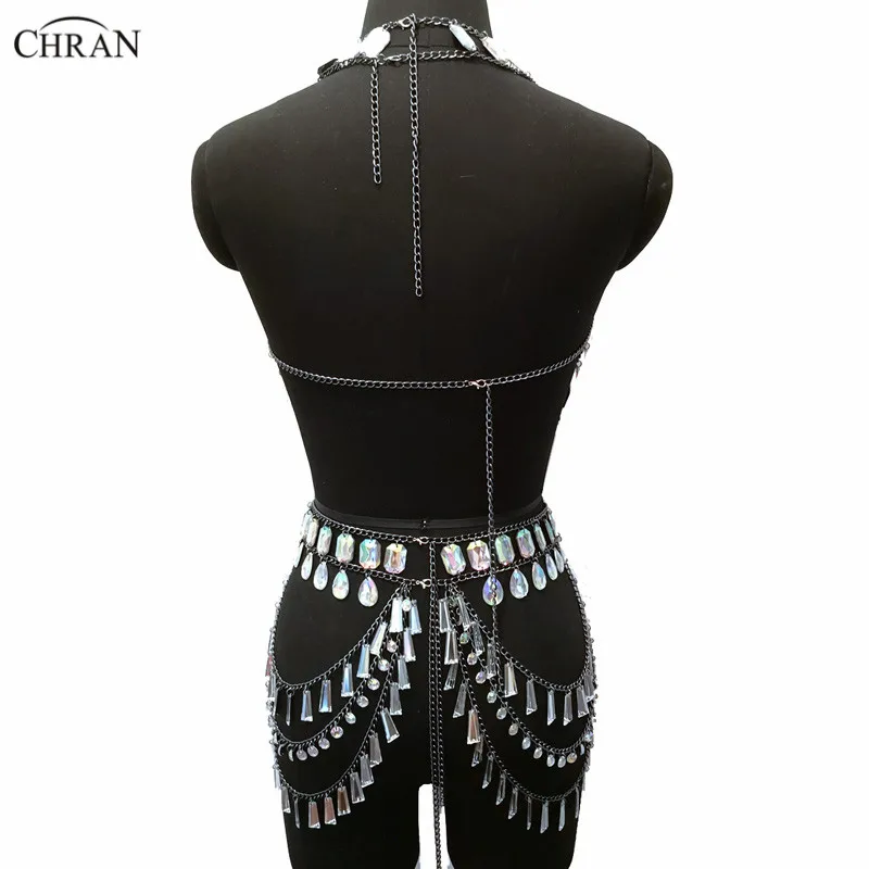 Купальник-бикини Chran комплект из двух предметов для ночного клуба вечеринки